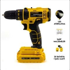 Dawreek ST24 W Şarjlı Darbeli  Matkap