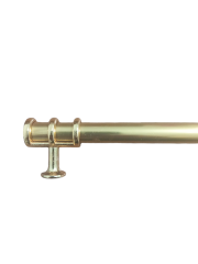 Gold Yüzüklü Aliminyum Dolap Kulp 16 cm