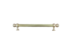 Aliminyum Yuvarlak Gold  Cizgili Dolap Kulp 16 cm