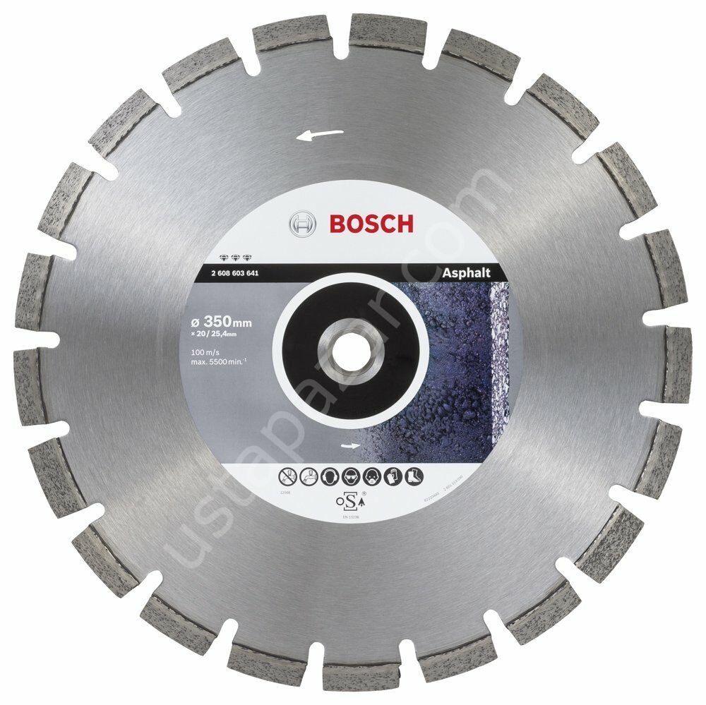 Bosch - Best Serisi Asfalt İçin Elmas Kesme Diski 350 mm 2608603641