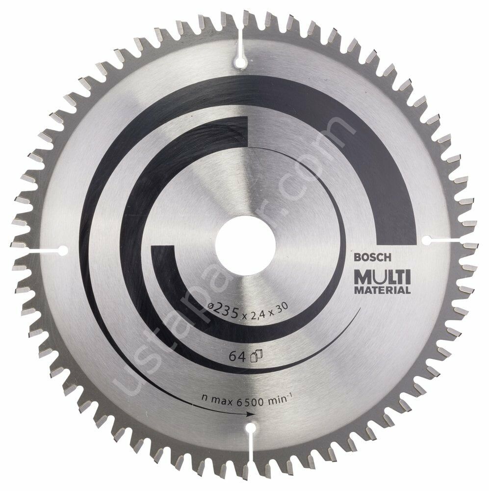 Bosch - Standard for Serisi Çoklu Malzeme için Daire Testere Bıçağı 235*30/25 mm 64 Diş 2608640514