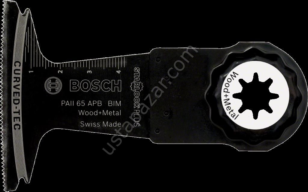 Bosch - Starlock Plus - PAII 65 APB - BIM Ahşap ve Metal İçin Daldırmalı Testere Bıçağı 10'lu
