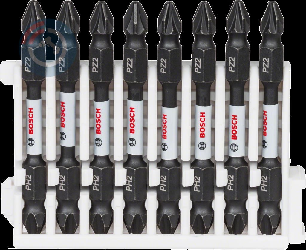 Bosch - Impact Control Serisi Çift Taraflı Vidalama Ucu 8'li PH2/PZ2 *65mm