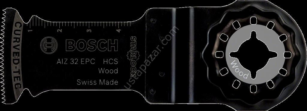 Bosch - Starlock - AIZ 32 EPC - HCS Ahşap İçin Daldırmalı Testere Bıçağı 10'lu 2608664472