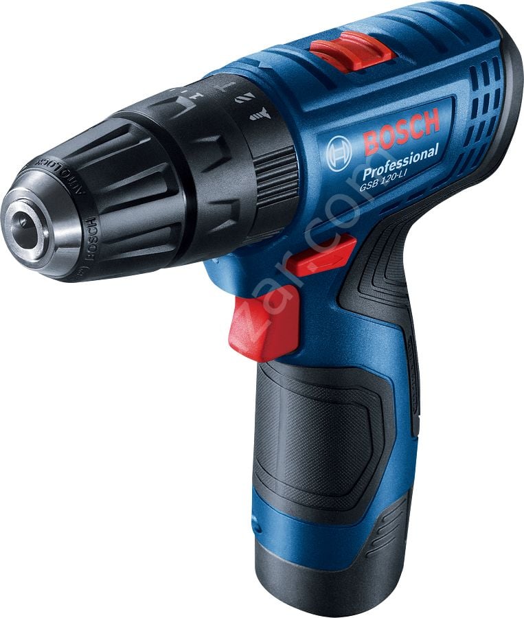 Bosch GSB 120-Li Çift Akülü 2 Ah Darbeli Vidalama Makinesi 06019G8100