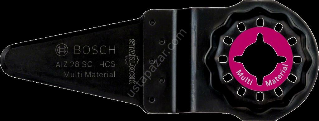 Bosch - Starlock - AIZ 28 SC - HCS Universal Derz ve Macun Kesici Bıçak 10'lu 2608664489