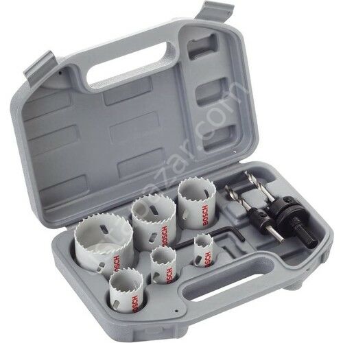 Bosch 9 Parça Hss Panç Delik Açma Elektrikçi Seti 2608580868