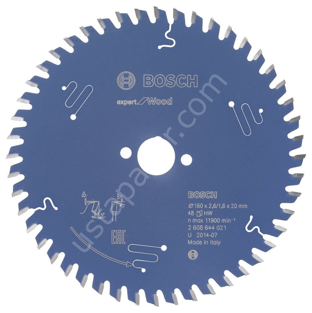 Bosch - Expert Serisi Ahşap için Daire Testere Bıçağı 160*20 mm 48 Diş