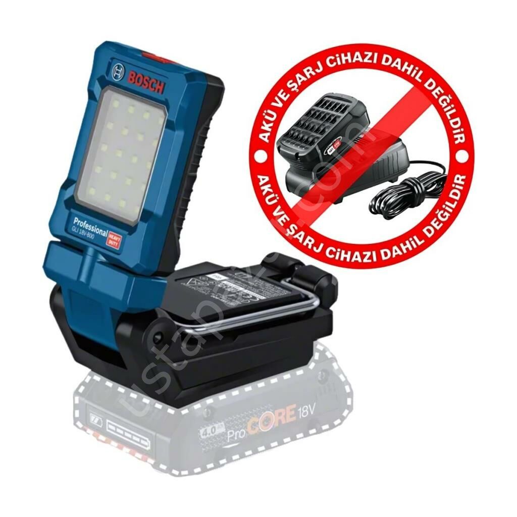 Professional Glı 18V-800 Hw Akülü Lamba