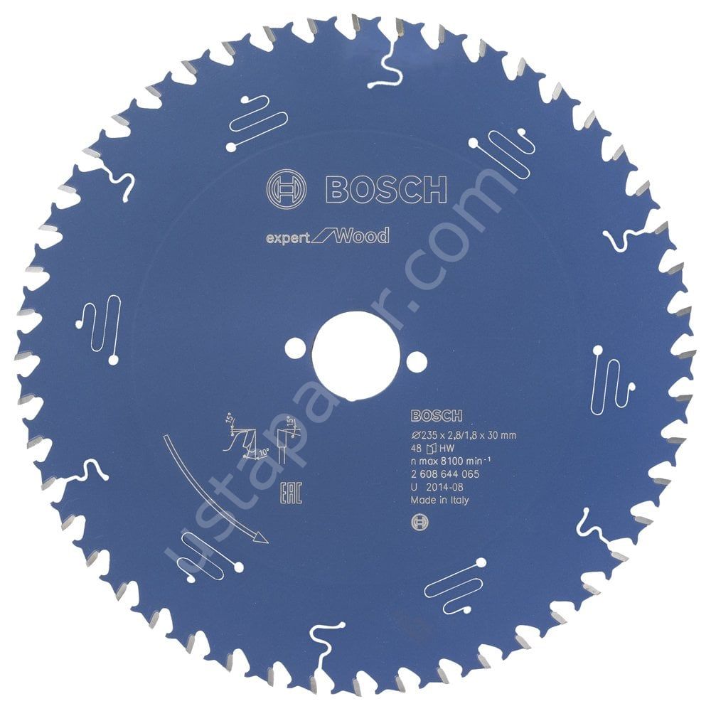 Bosch - Expert Serisi Ahşap için Daire Testere Bıçağı 235*30 mm 48 Diş
