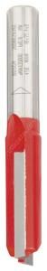 Bosch - Expert Serisi Ahşap İçin Çift Oluklu, Sert Metal Düz Freze Ucu 8*10*62,4 mm 2608629392