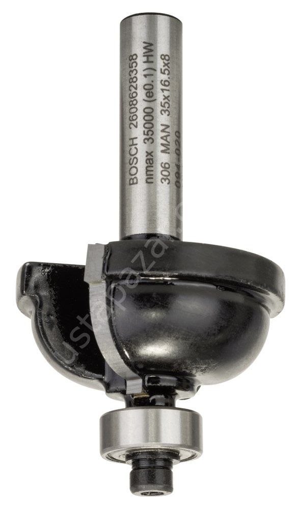 Bosch - Standard Seri Ahşap İçin Çift Oluklu Sert Metal Kenar Biçimlendirme Frezesi 8*35*59mm 2608628358