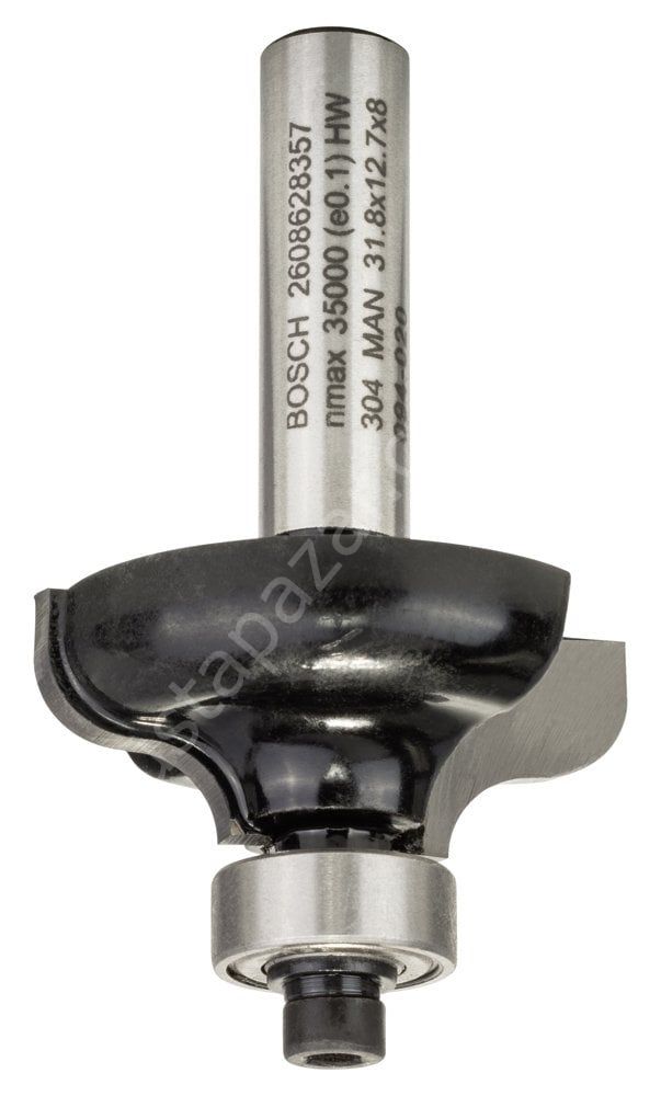 Bosch - Standard Seri Ahşap İçin Çift Oluklu Sert Metal Kenar Biçimlendirme Frezesi 8*31,8*54mm