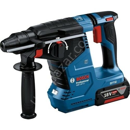 Bosch Gbh 187-LI One Chuck Akülü Sds Plus Kırıcı Delici 5A Çift Akülü