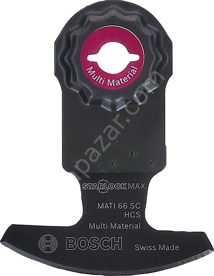Bosch - Starlock Max - MATI 66 SC - HCS Üniversal Derz ve Macun Hızlı Kesim Segman Testere Bıçağı 1'li