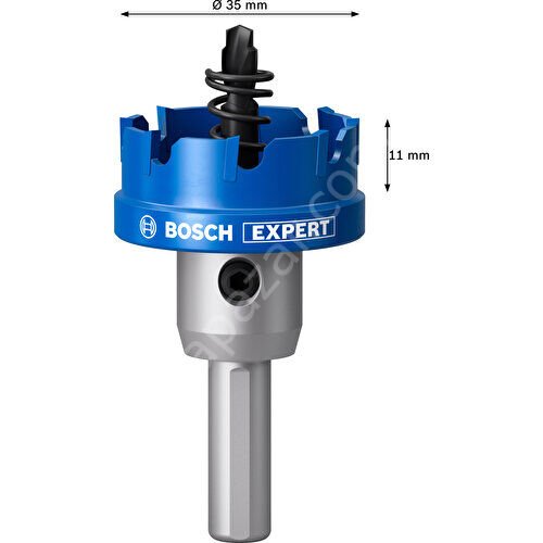 Expert Sheet Metal Delik Açma Testeresi 35 mm