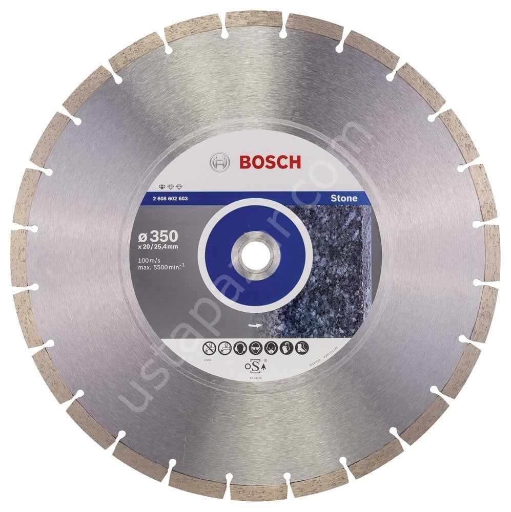 Bosch - Standard Seri Taş İçin Elmas Kesme Diski 350 mm 2608602603
