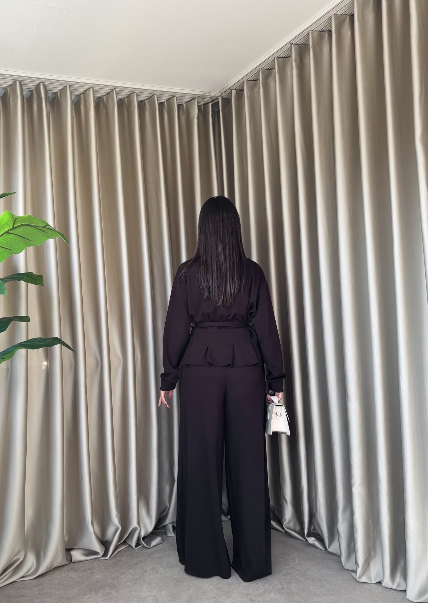 3082 KEMERLİ TAKIM BROWN - KAHVE