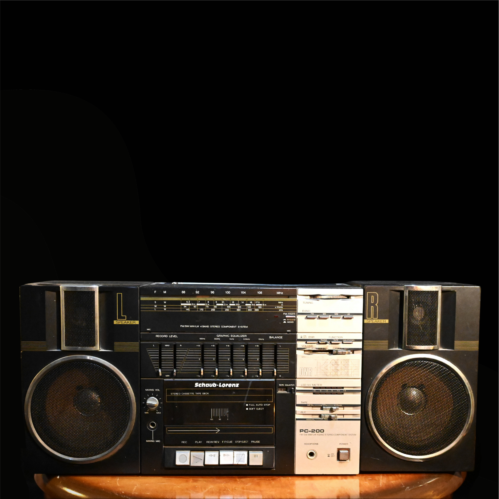 Vıntage Schaub Lorenz PC-200 Radyo ve Kaset Çalar