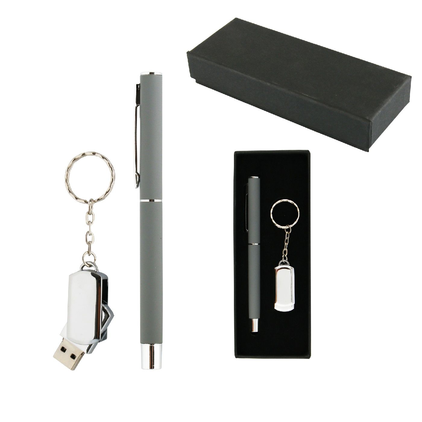 Roller Kalem ve USB Anahtarlık Seti
