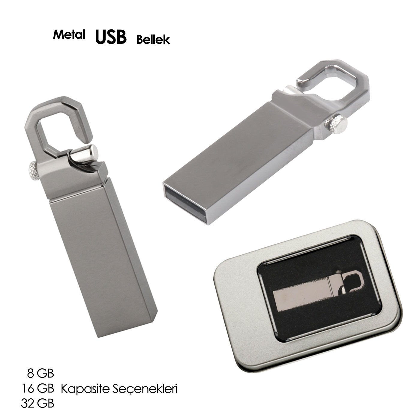 Metal Usb Bellek