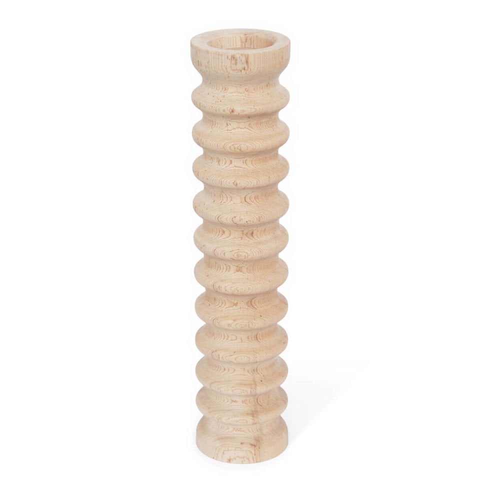 Wooden Candle Holder, Cedar – SOFRA Series, Large Size