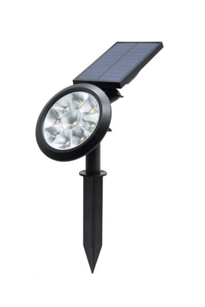 Cata CT-7320 18W 6400K Beyaz Kazıklı Solar Çim Armatürü