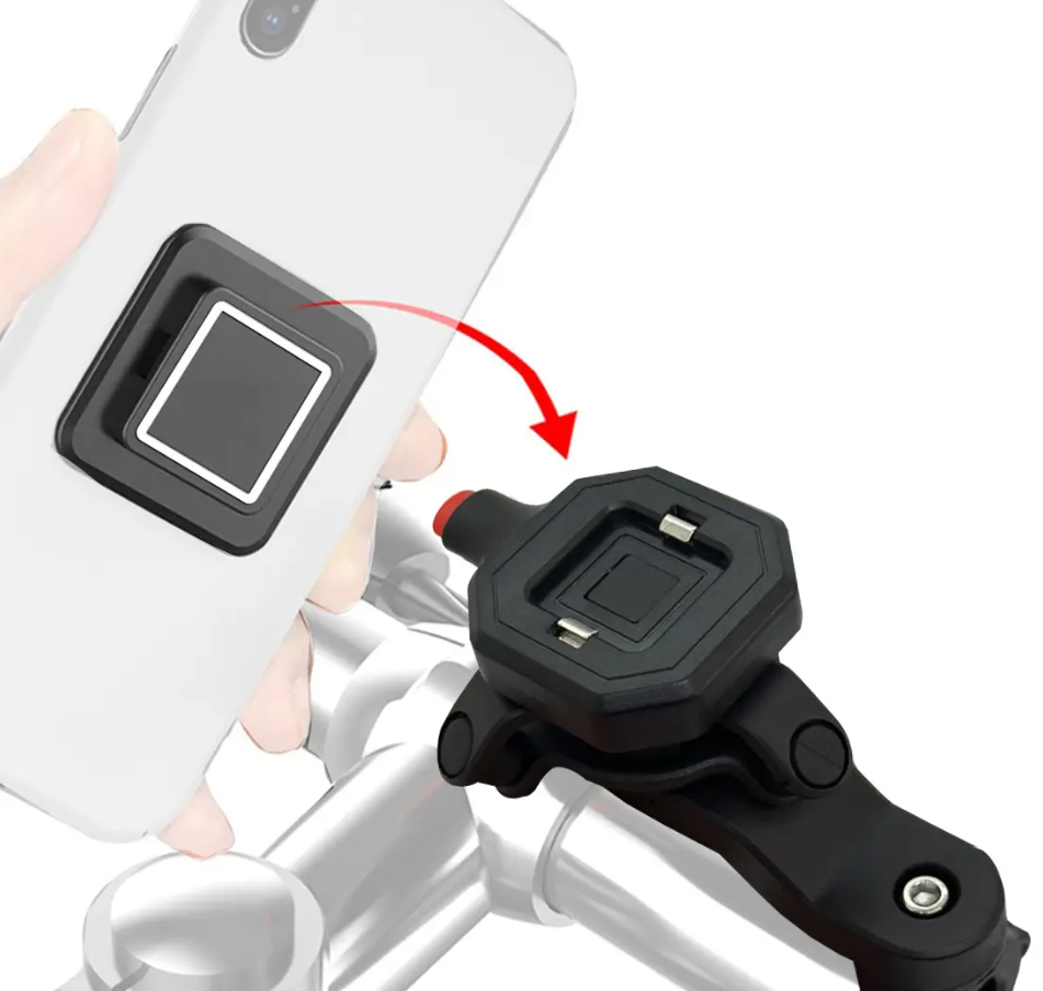 Knmaster TT-710 Plus Titreşim Engelleyici Tüm Motosikletlere Uyumlu Hayalet Telefon Tutucu