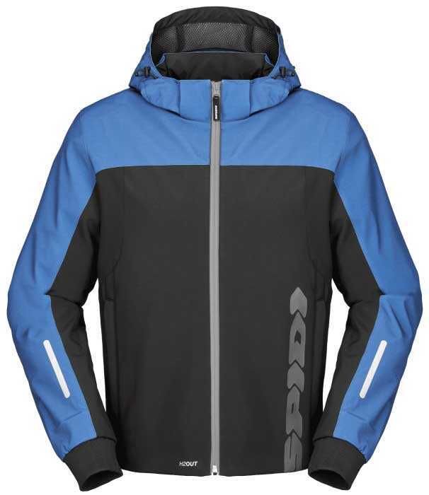 SPIDI HOODIE H2OUT II CEKET SİYAH MAVİ