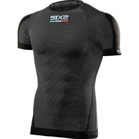SIX2 TS1 4 MEVSİM TERMAL T-SHIRT SİYAH KARBON