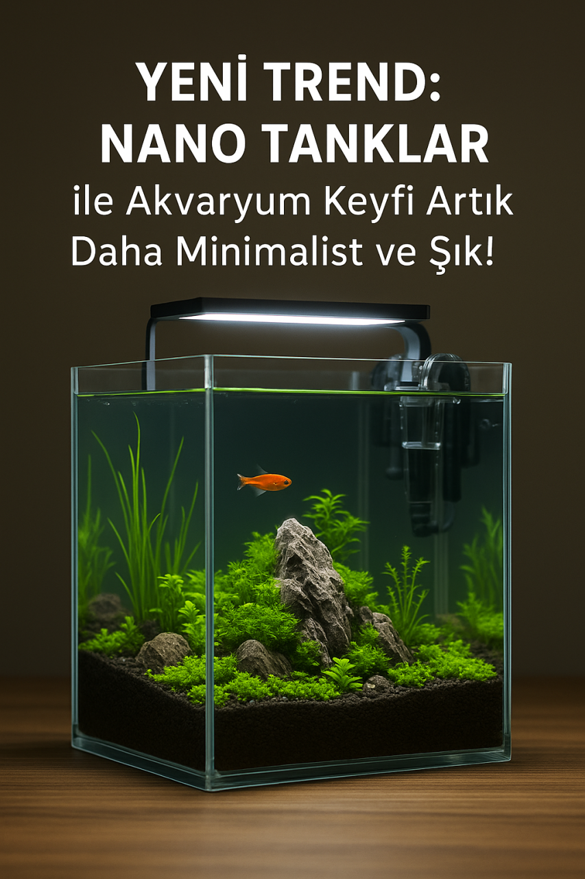 Yeni Trend: Nano Tanklar ile Akvaryum Keyfi Artık Daha Minimalist ve Şık!