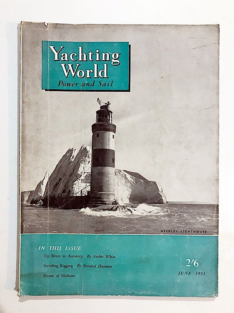 Yachting World Power and Sail 2'6 June 1955 - Kitap