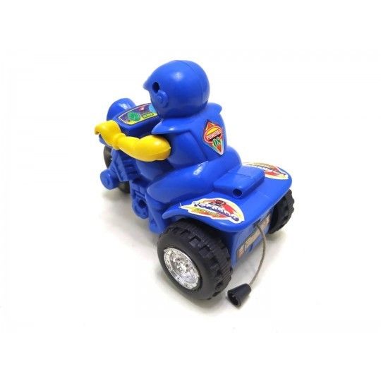 Hareketli mavi motorsiklet / Oyuncak motorsiklet