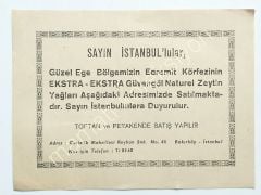 Güvengöl zeytinyağları BAKIRKÖY - El ilanı