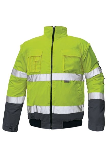Cerva Clovelly Pilot Mont (Neon Sarı/Lacivert)
