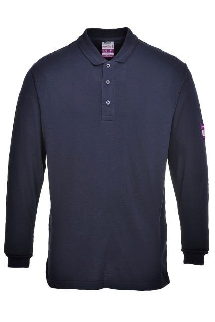 Portwest FR10 - Alev almaz Polo Yaka Sweatshirt