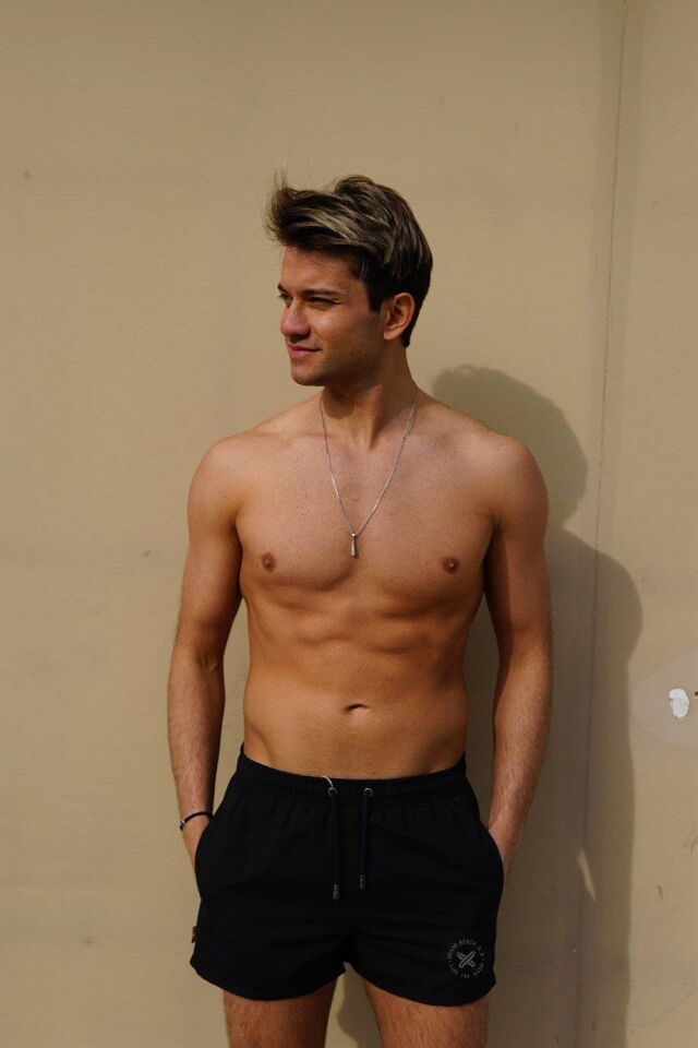 Miami Beach Siyah Mini Boy Erkek Mayo Deniz Şortu 2202S