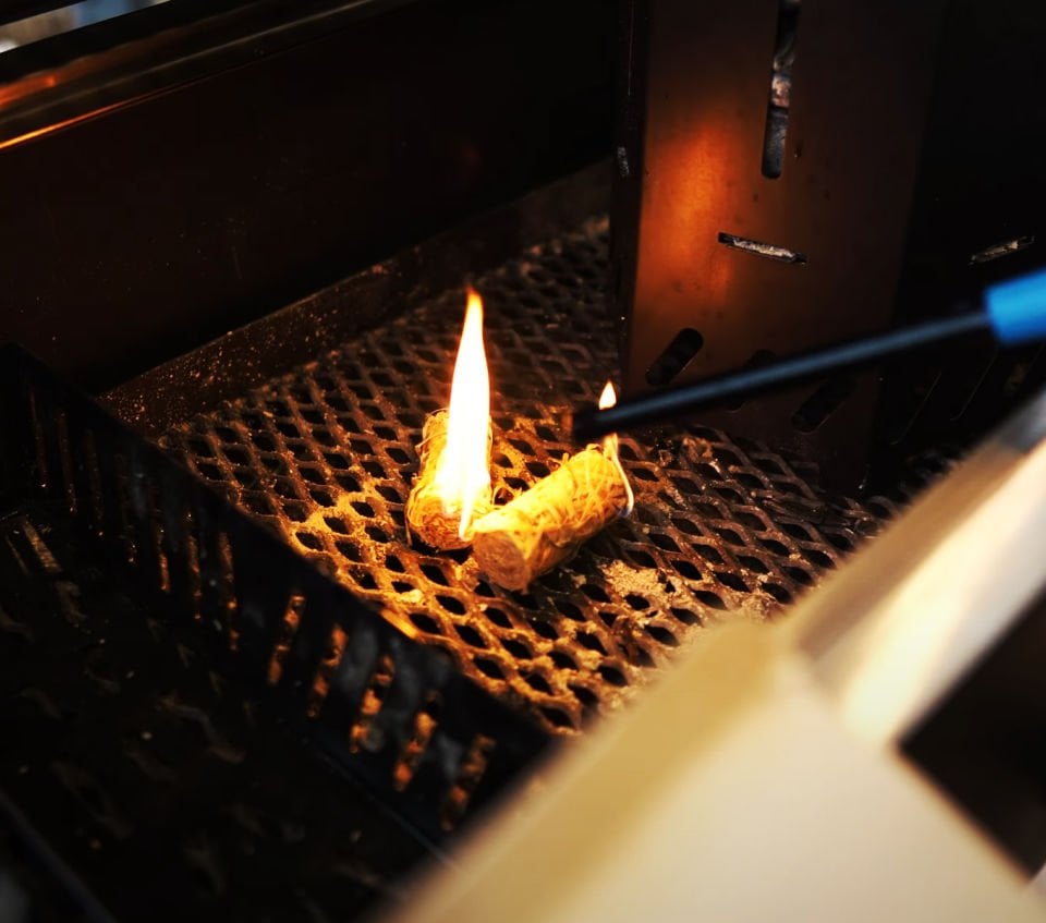 ODUN YÜNÜ TUTUŞTURUCU / BBQ, MANGAL, SOBA, ŞÖMİNE TUTUŞTURUCU / ≈75 AD - 1000 GR / BABA'S BBQ