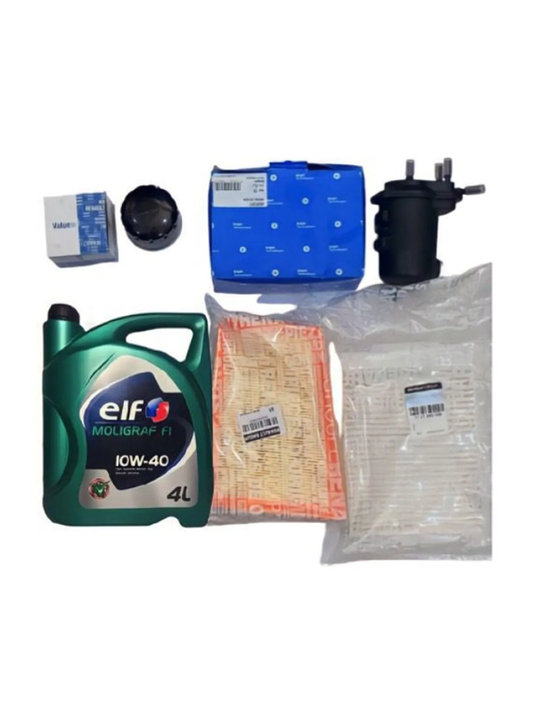 ORJINAL 7715151507 BAKIM SETİ MEGAN II 1.5 DCİ ELF 10W40 5LT YAĞ 5Lİ SET
