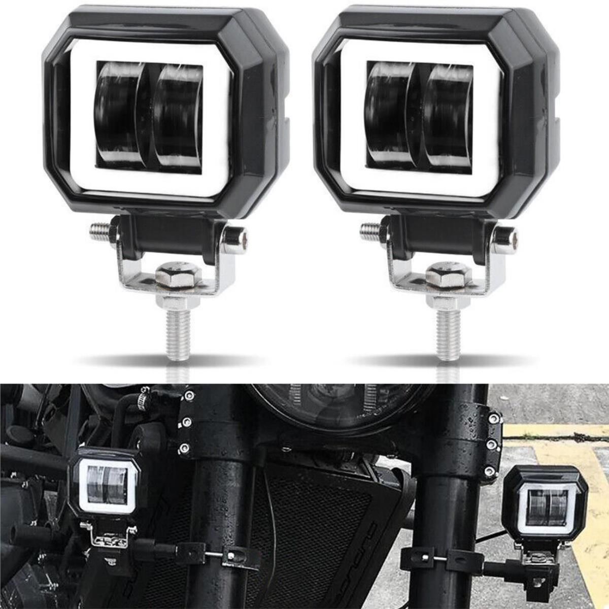 Motosiklet Atv Sis Farı Angelli 2 ADET SET ANGEL RENK SEÇENEKLİ