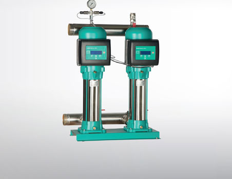 Wilo Initial Hi-Smart 2-309-3/16/T/E-3 İki Pompalı Entg. Frkns. Konv. Hidrofor