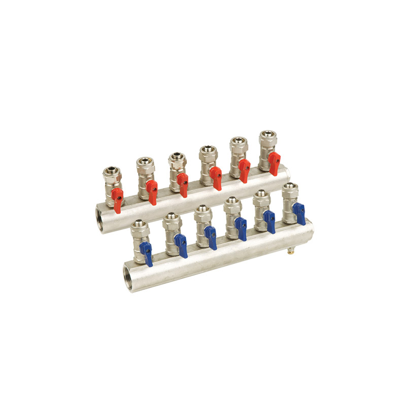 Türkoğlu DN25/1'' - 4 Vanalı Kendinden Mini Vanalı Kollektör