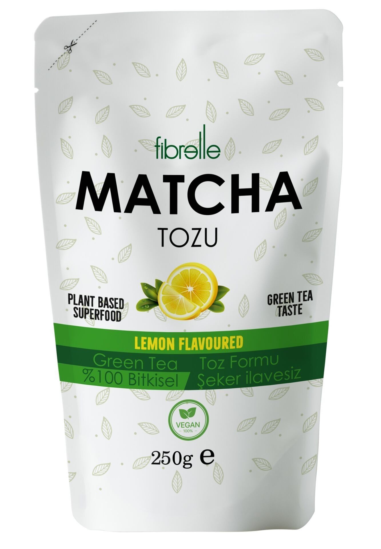Fibrelle Matcha Limon Aromalı 250g