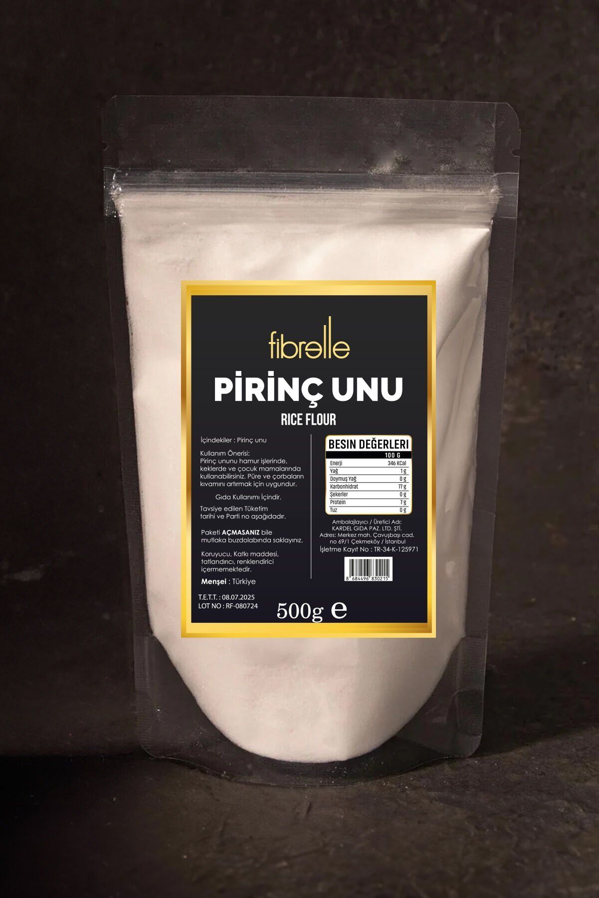 Fibrelle Pirinç Unu 500 g