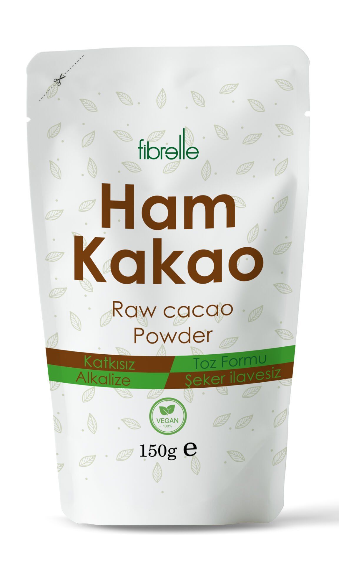 Fibrelle Ham Kakao 150 g Doypak Ambalaj
