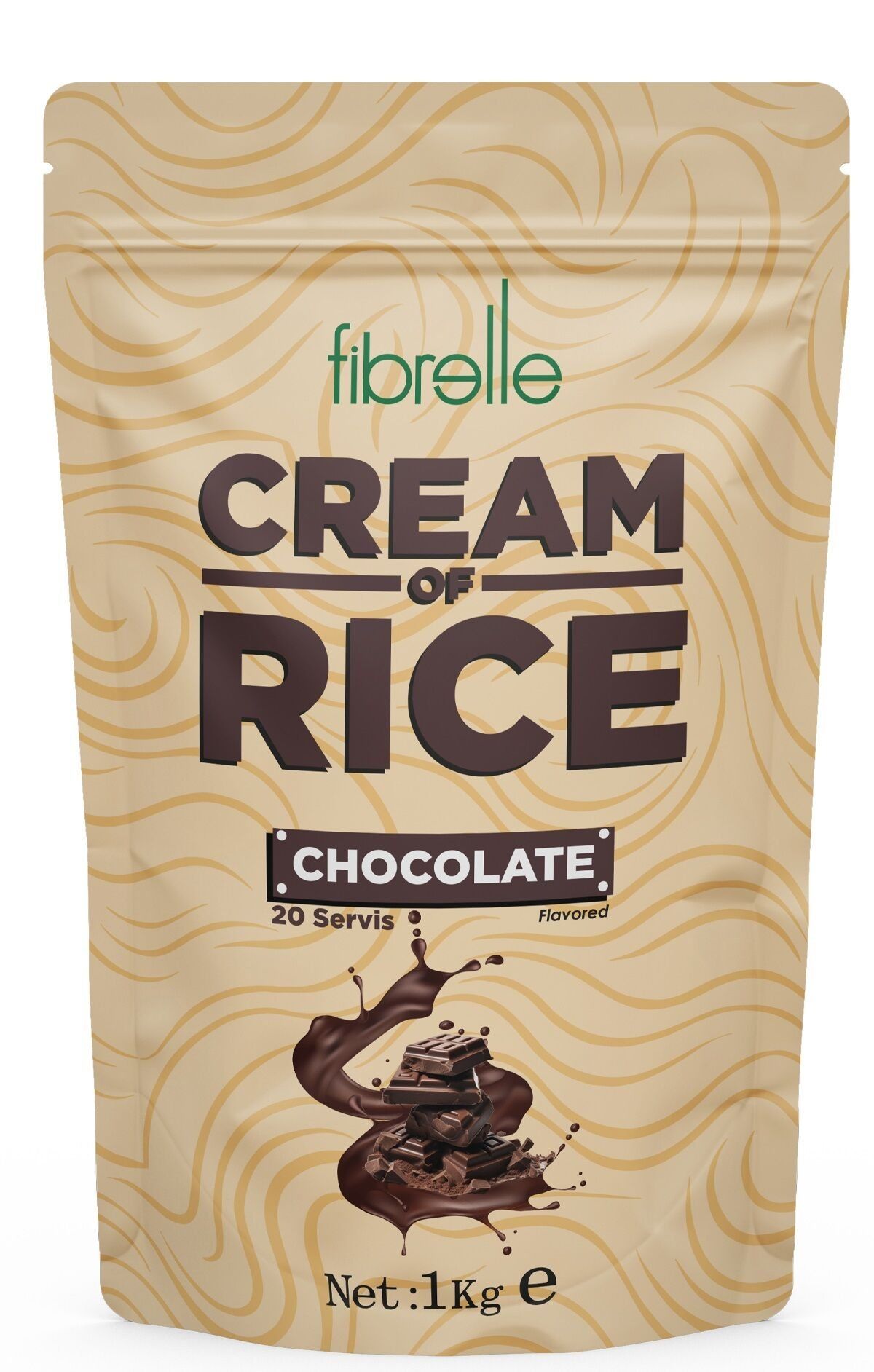 Fibrelle Cream Of Rice - Çikolata Aromalı - 1 Kg