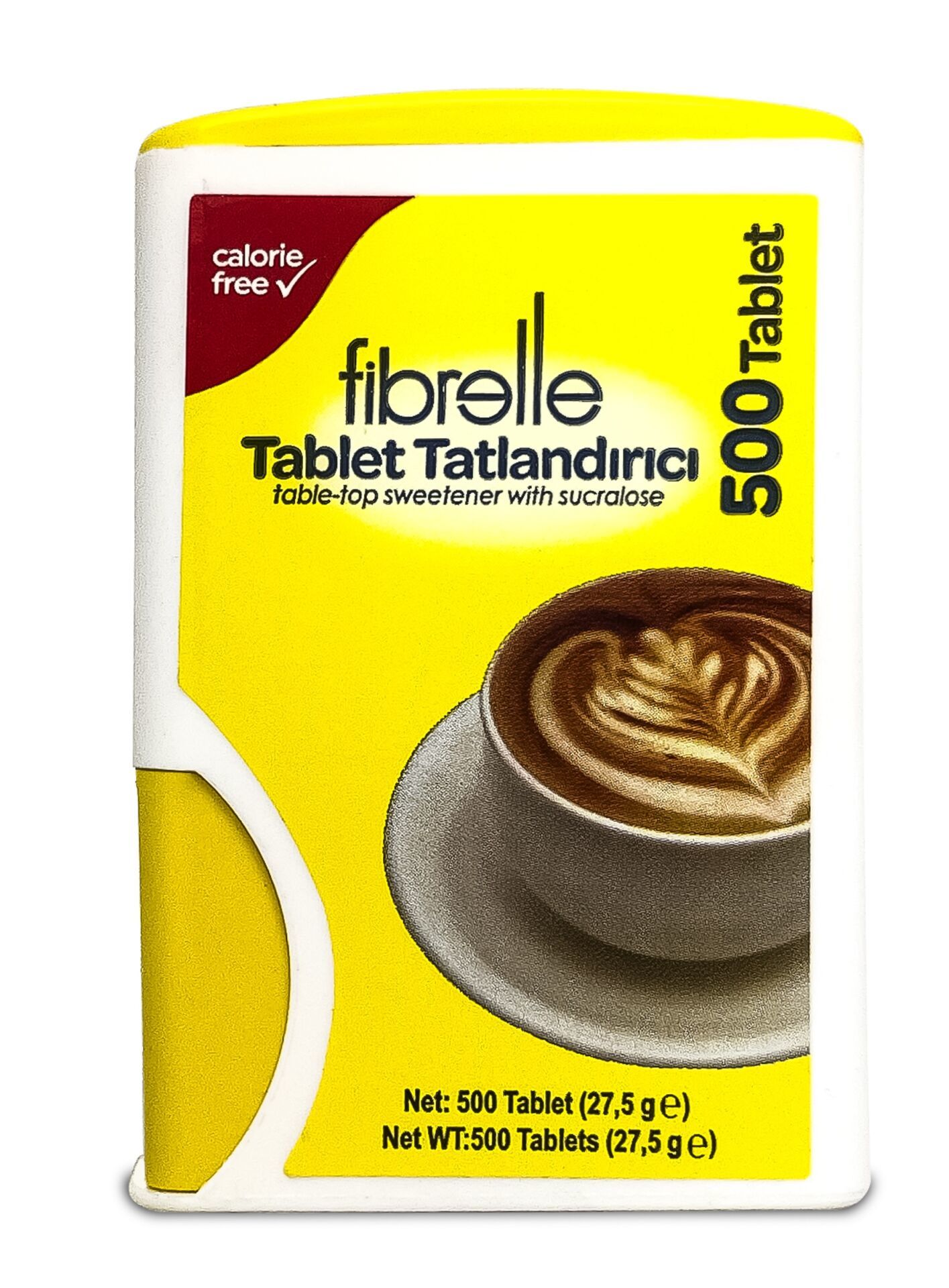 Fibrelle Suc. Tablet Tatlandırıcı 500'lük Kutu