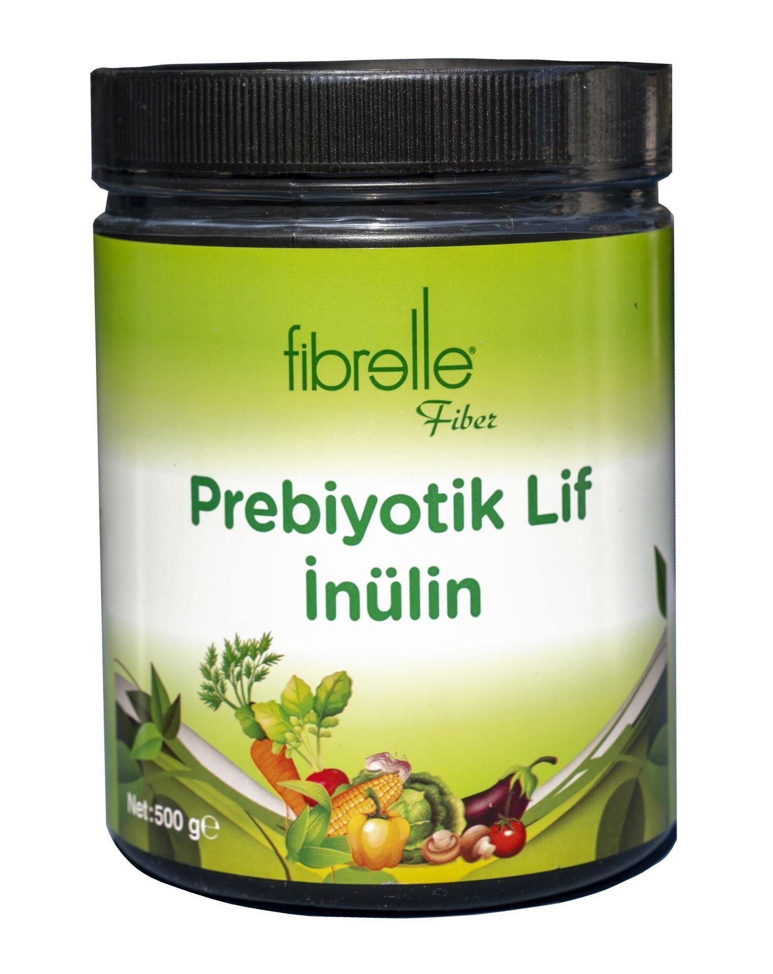 Fibrelle İnülin Prebiyotik Lif - (500g Plastik Ambalaj)