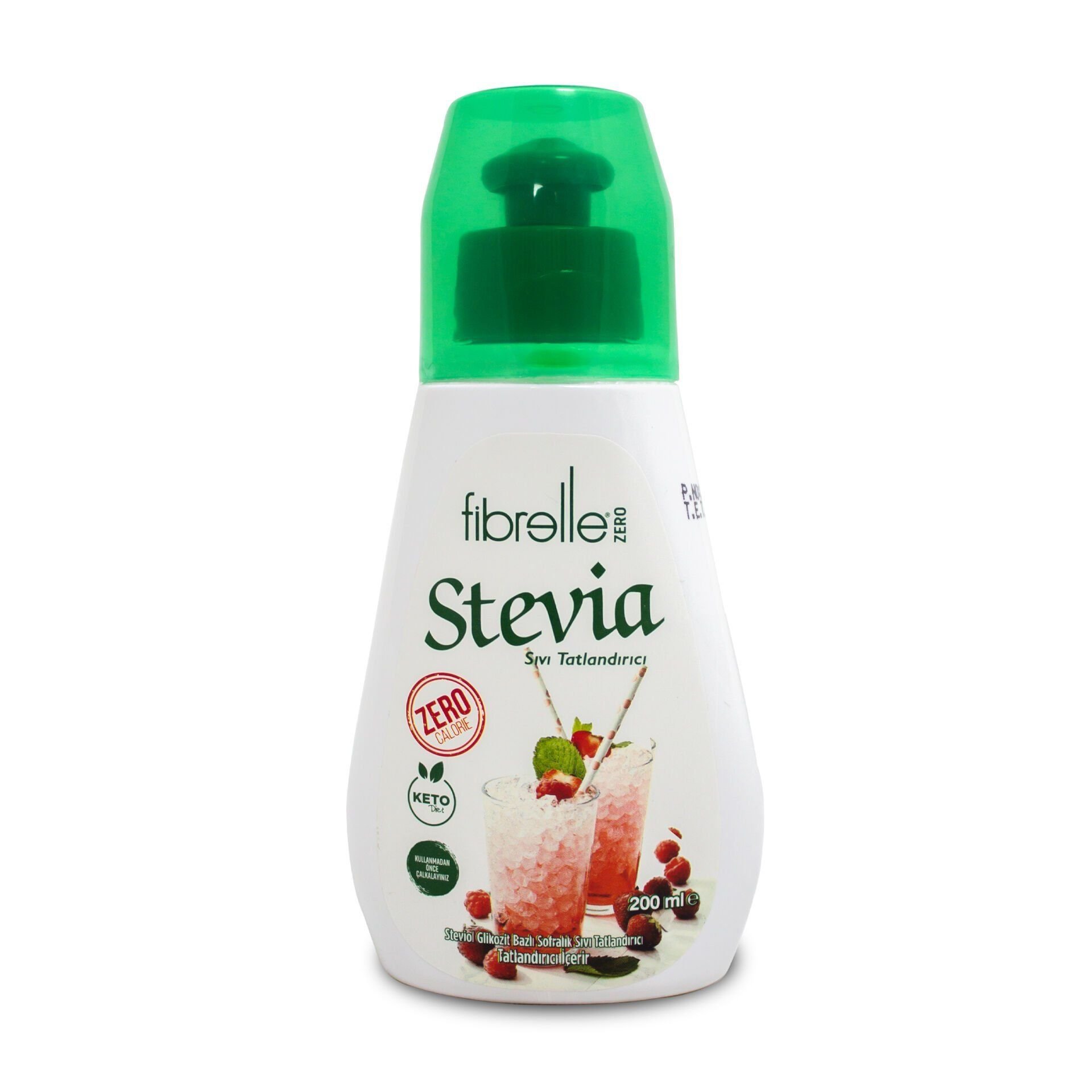 Fibrelle Stevialı Sıvı Tatlandırıcı 200 ml ( Stevia Bazlı )