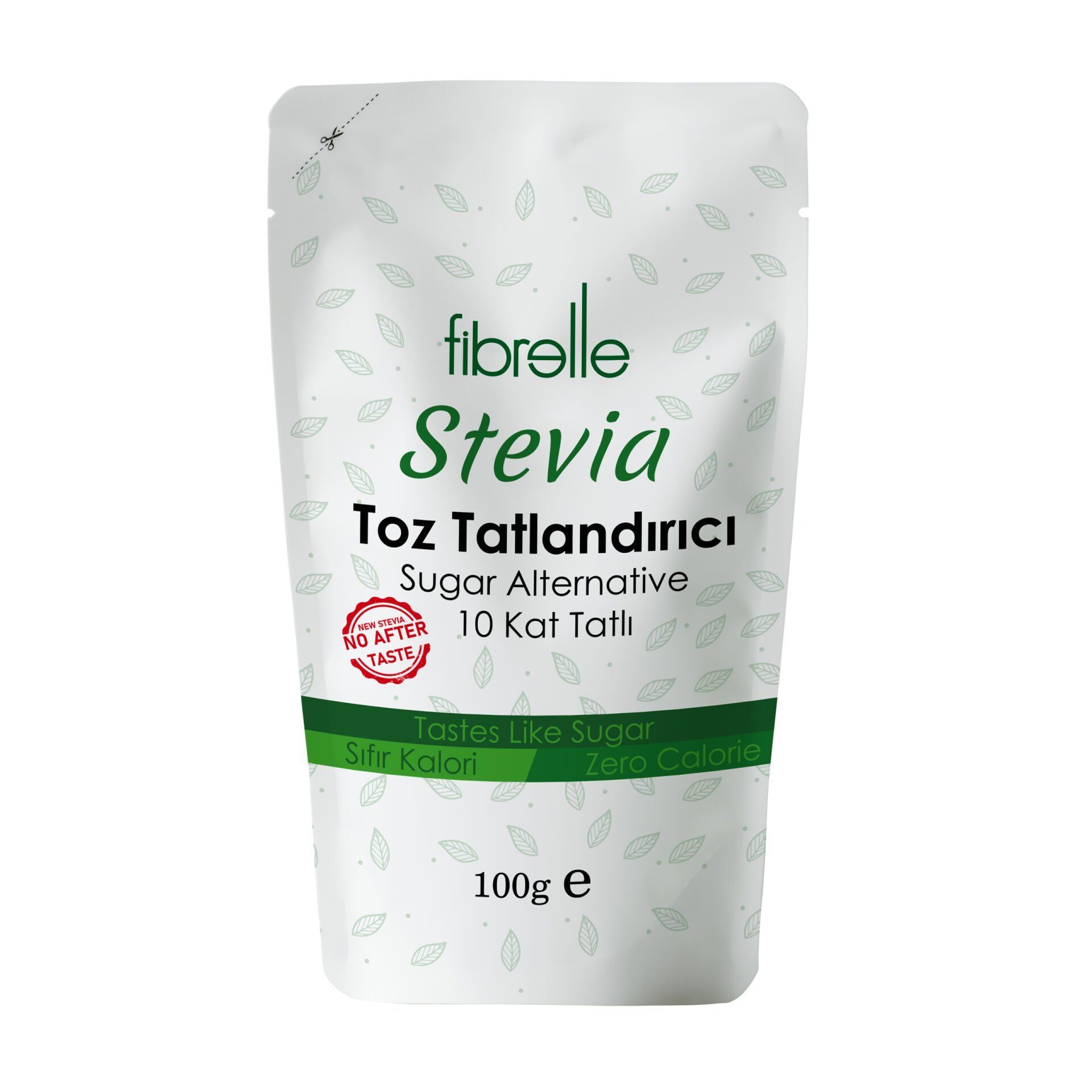 Fibrelle Ultra Stevialı Tatlandırıcı 1 x 10 ( Doypak ) 100 g